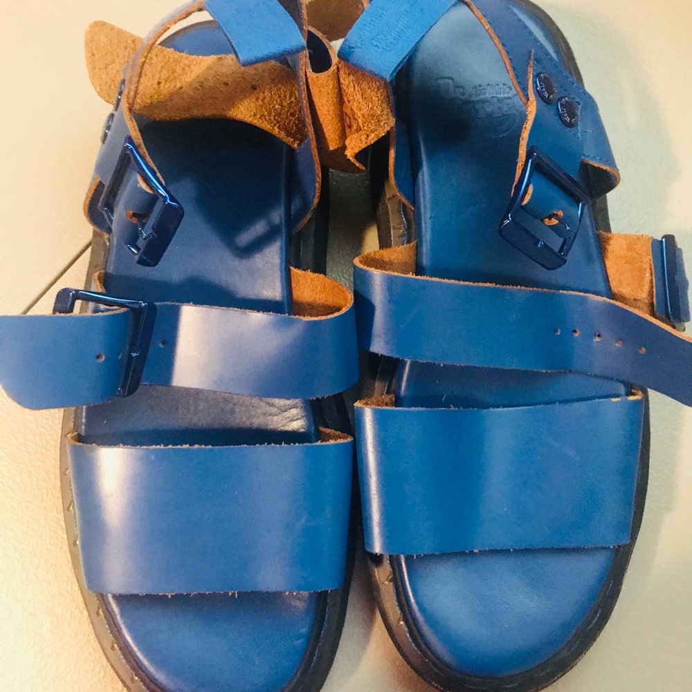Dr. marten gladiator platform blue women’s size 9 sandal - Picture 3 of 6